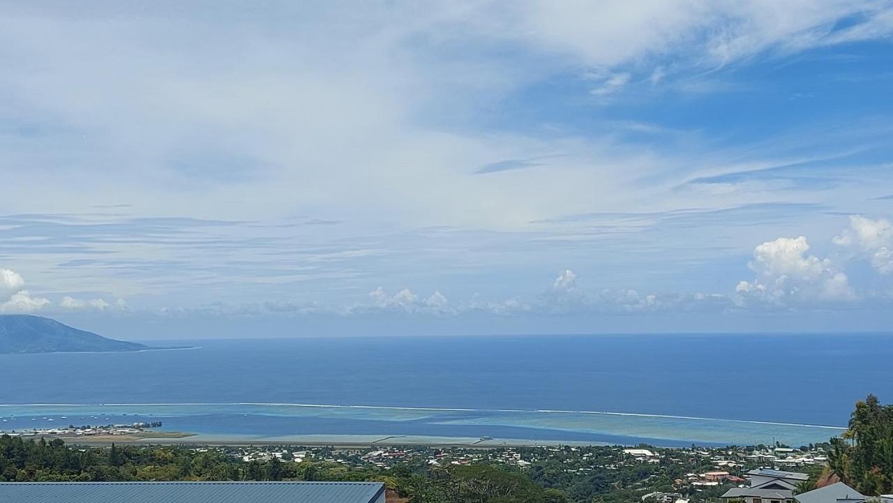 Studio Vaimiti Pour 2 Personnes Vue Mer Et Moorea Faaa Exterior photo